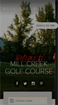 Mobile Screenshot of millcreekgolfcourse.com